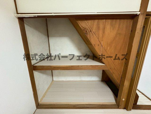 田口1丁目テラスハウスの収納|専用の収納スペースです