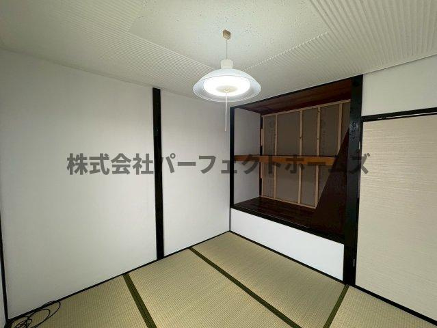 田口1丁目テラスハウスの和室|和室があれば、来客や子供用のスペースとして活躍します