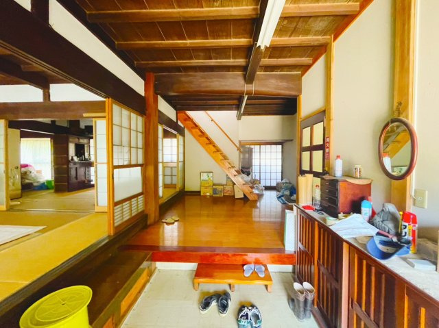 本庄市児玉町中古日本家屋　農地も別途ご案内できます。の玄関