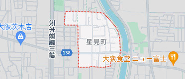 ニュー星見ハイツの地図