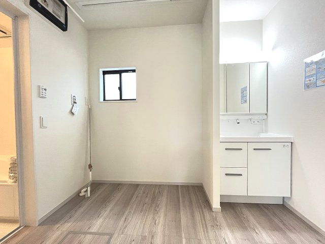 【洗面所】 | 福岡市南区曰佐5丁目2期　1号棟（全4棟）【仲介手数料無料・0円】 | 現地写真。