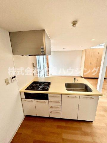 プルメリア西三国2番館のキッチン