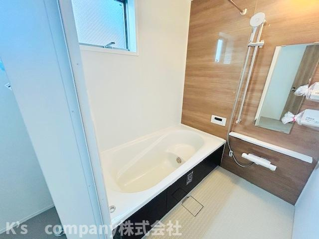 ◎茅ヶ崎市菱沼1丁目　新築戸建　第2B棟の浴室|1日の疲れを癒す浴室スペース♪