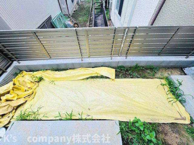 ◎茅ヶ崎市菱沼1丁目　新築戸建　第2B棟の庭|建物裏側お庭付き♪