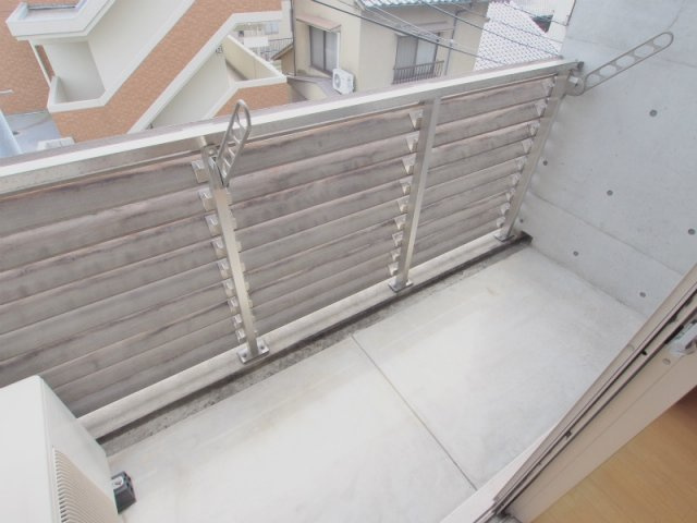 ボヌールポルトのバルコニー