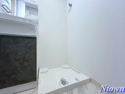【設備】 | S-RESIDENCE亀島駅前ascent | 洗濯機置き場です。