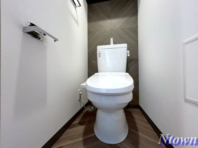 【トイレ】 | S-RESIDENCE亀島駅前ascent | 落ち着いた色調のトイレです