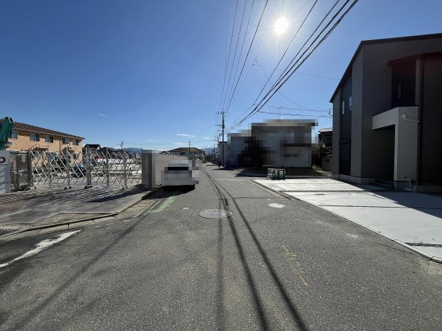 【その他】 | 福岡市南区曰佐5丁目2期　3号棟（全4棟）【仲介手数料無料・0円】 | 現地写真。前面道路です。