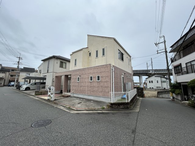 明石市藤江戸建の前面道路含む現地写真