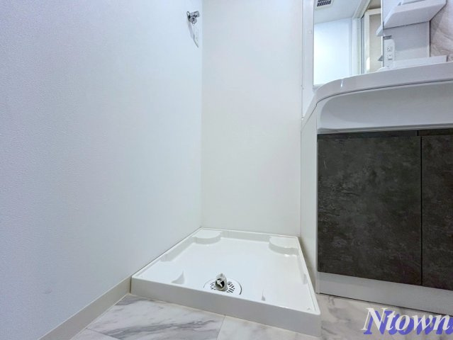 【設備】 | S-RESIDENCE亀島駅前ascent | 洗濯機置き場です。