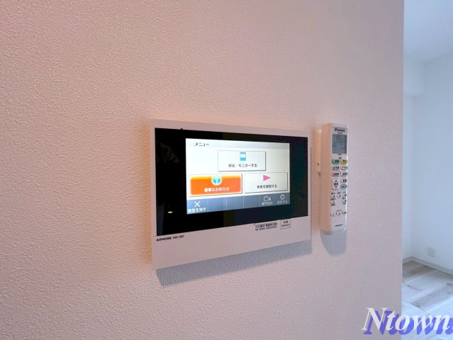 【セキュリティ】 | S-RESIDENCE亀島駅前ascent | モニター付きインターフォンです。