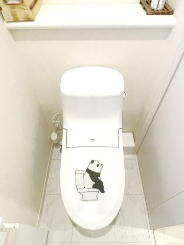 中古戸建・中古住宅　いわき市常磐湯本町　中古戸建　小屋裏収納つき6SSLDK！のトイレ