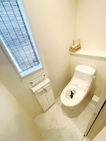 中古戸建・中古住宅　いわき市常磐湯本町　中古戸建　小屋裏収納つき6SSLDK！のトイレ