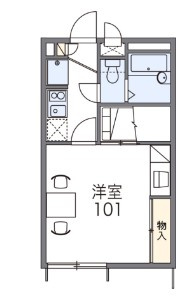 レオパレスKENの間取り