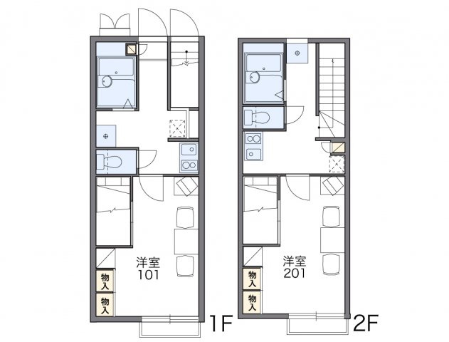 レオパレスKOSMOSの間取り