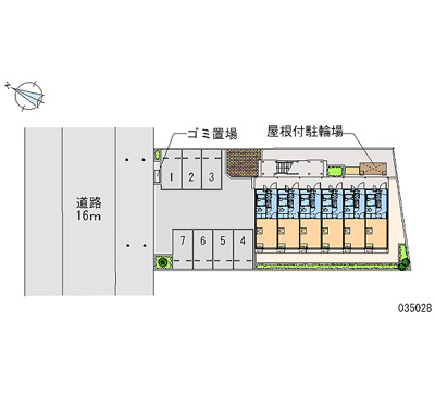 【駐車場】 | レオパレスMaple | 画像4