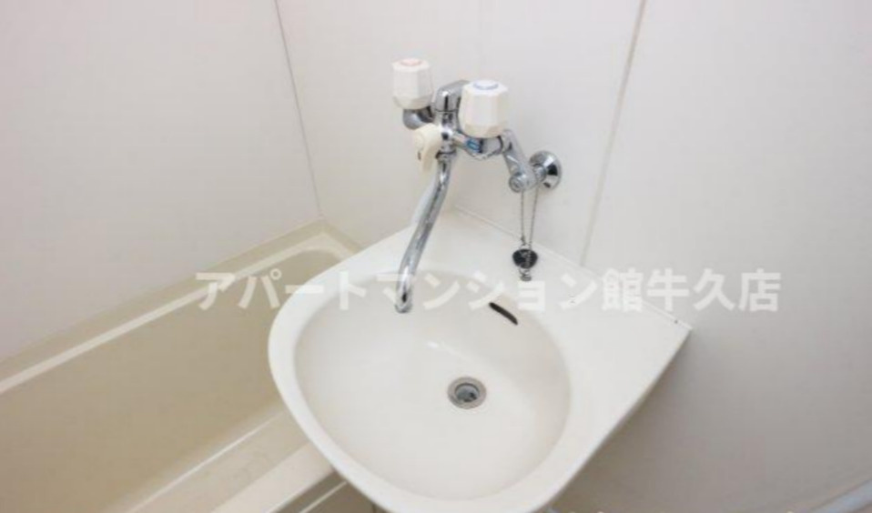 レオパレスさくらの洗面所