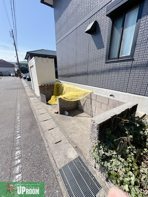 ハートピア北棟の駐車場