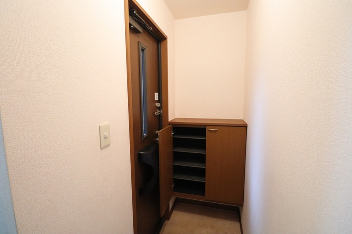 パストラーレ Ａ・Ｂの玄関|シューズボックス