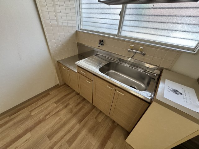 タウニィーイサカD棟のキッチン