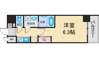 【間取り】 | S-RESIDENCE神宮西駅前ascent | 略図の為、現状優先