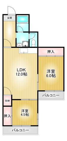 メゾン吹上の間取り|メゾン吹上