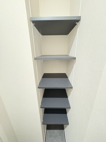 MELDIA福生Ⅲの収納|写真は同建物の別部屋を参考に掲載しております。