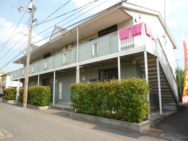 倉敷市北畝６丁目のアパートの外観