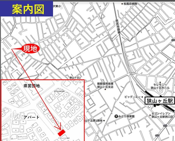 仲介手数料無料　おうちガーデン東藤沢5期　全1棟　の地図