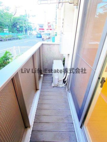 グレースブルックのバルコニー