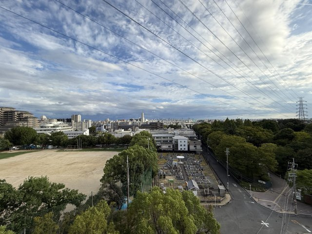 豊中市寺内１丁目の賃貸マンションの展望