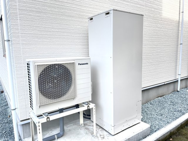 【発電・温水設備】 | 【新築分譲住宅】河北町　谷地字田中　全4棟