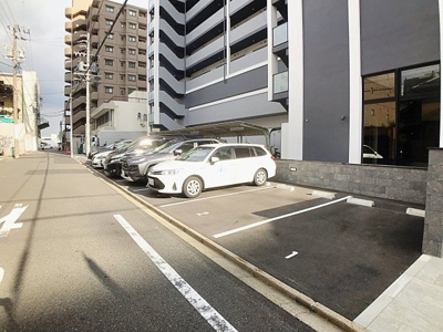 【駐車場】 | ヴィルクレア桜山【名古屋市賃貸・1階スーパー】