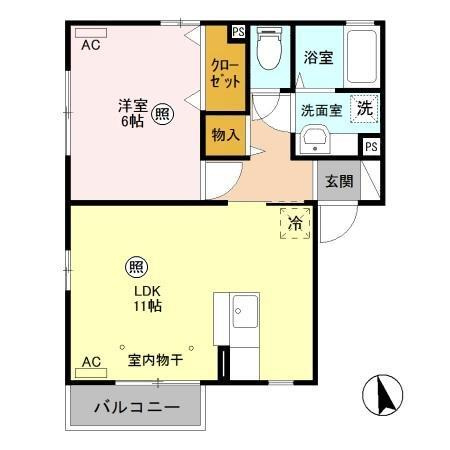 サリチェの間取り