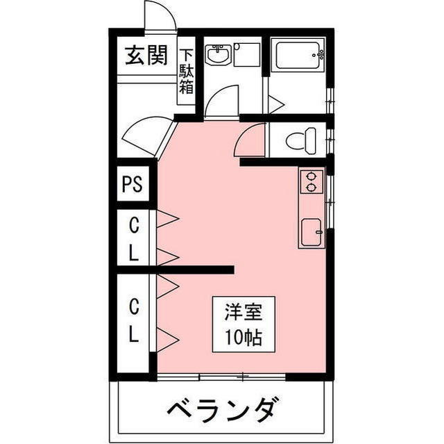 メゾンラピス（旧：早栄ビル）の間取り