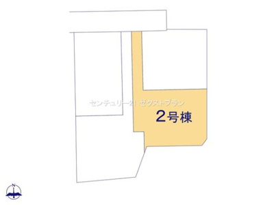 【区画図】 | 高崎市下小鳥町2期4棟 2号棟 | 区画図