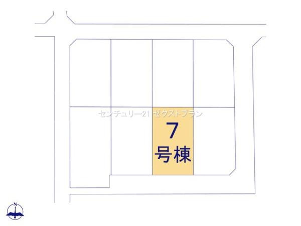 前橋茂木町第3 7号棟の区画図|区画図
