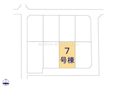 【区画図】 | 前橋茂木町第3 7号棟 | 区画図
