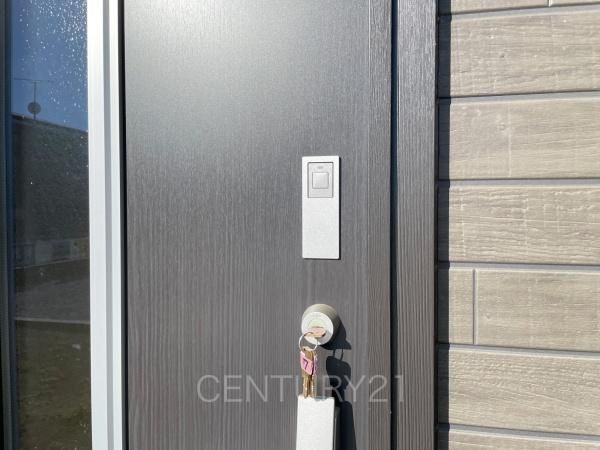 前橋茂木町第3 5号棟の玄関|スマートキー付き玄関ドア