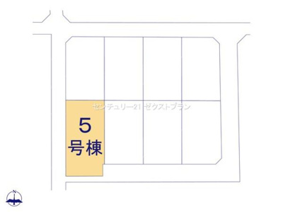 【区画図】 | 前橋茂木町第3 5号棟 | 区画図