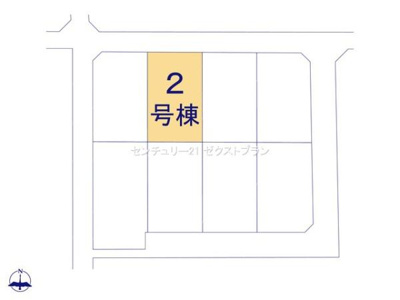 【区画図】 | 前橋茂木町第3 2号棟 | 区画図