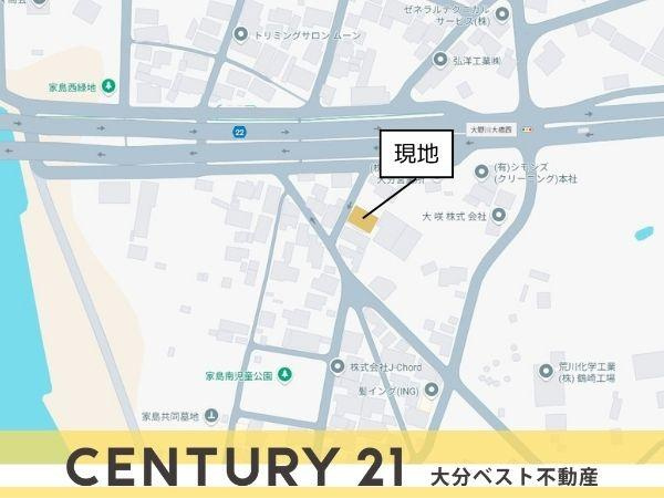 家島　土地の土地図|※図面と現況が異なる場合は現況を優先させていただきます。