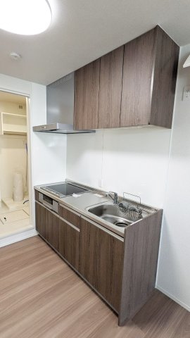 宝塚市伊孑志３丁目のアパートのキッチン