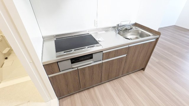 宝塚市伊孑志３丁目のアパートのキッチン