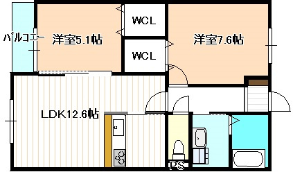 ミヤビの間取り