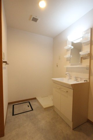 ミヤビの洗面所