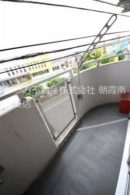【バルコニー】 | 宝栄ハイツ西弁財 | 他号室参考写真