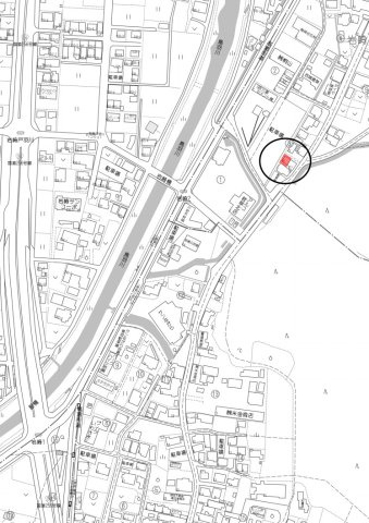 中古住宅　岩崎の地図