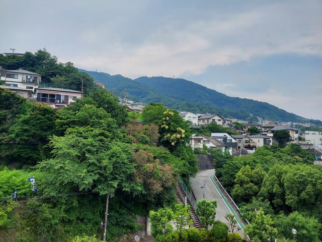 ダイアパレス宝塚月見山の展望|南西側バルコニーからの眺望