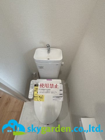 平塚市龍城ケ丘26番　新築戸建　全4棟C号棟のトイレ